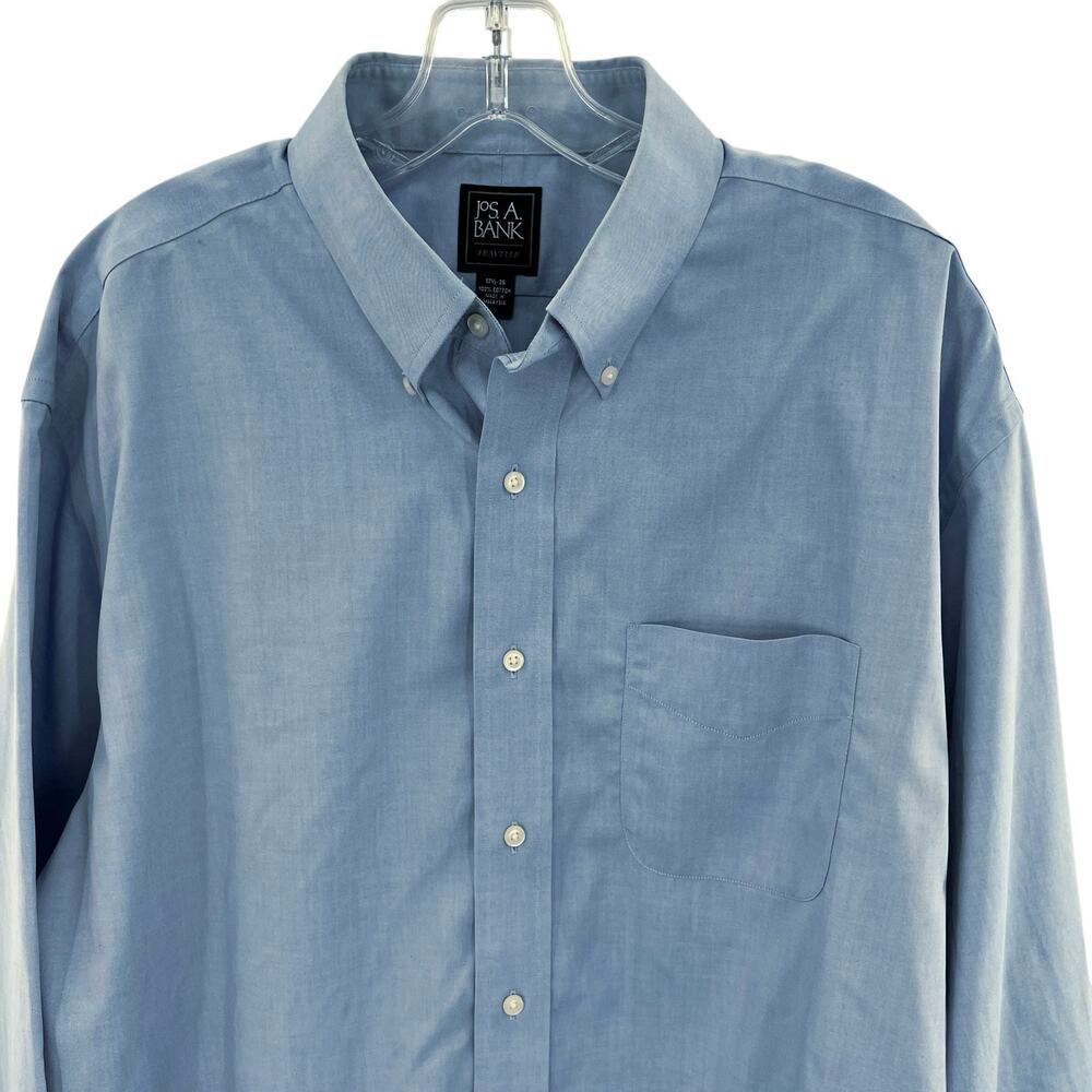 Jo S A Banks Traveler men’s button down dress shirt